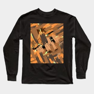 Orange wood Long Sleeve T-Shirt